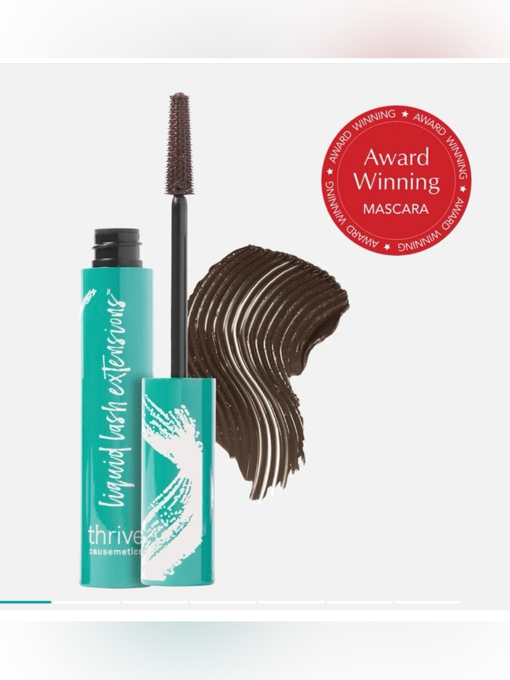 Brown Black Vegan Tubing Mascara